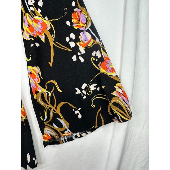 Free People Floral Print Long Sleeve Blouse size‎ XS - Picture 5 of 8